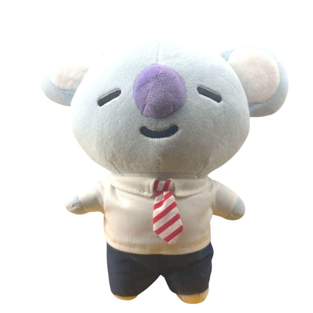 Collectible BT21 Koya Line Friends Plush Blue Koala‎ Office Worker School Line